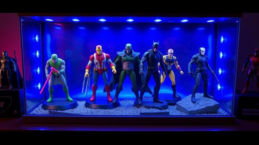 How to Build Custom LED Display Cases for Your Action Figures