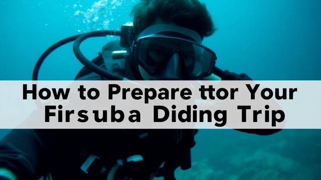 How to Prepare for Your First Scuba Diving Trip
