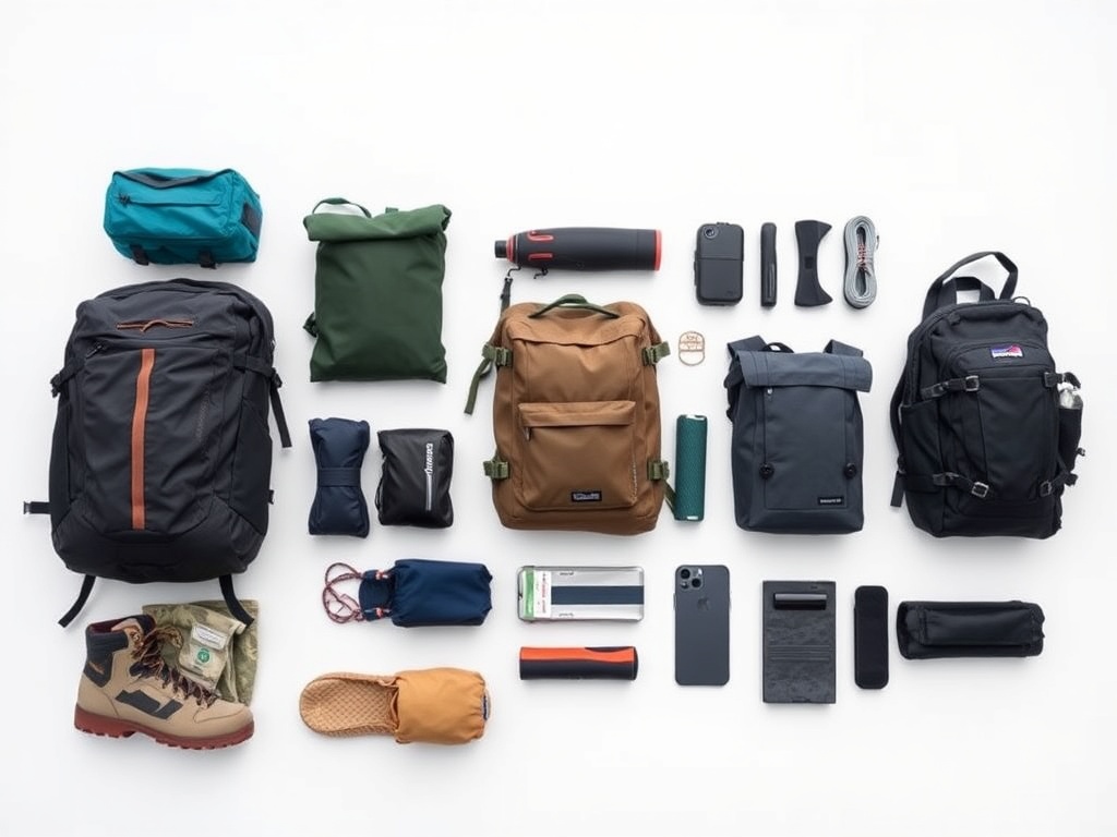 backpacker packing gear minimal hiking essentials patagonia outdoor setup