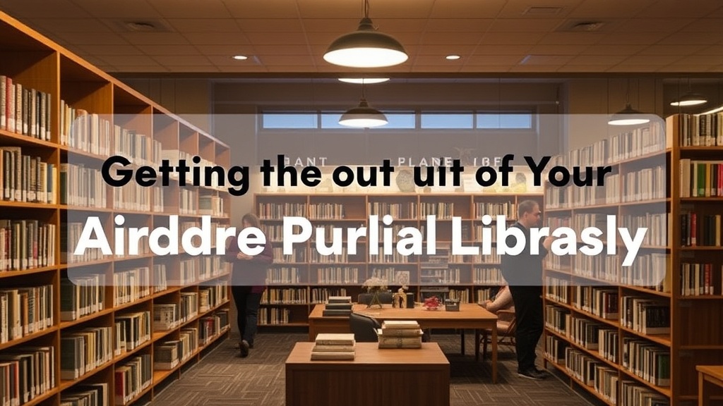 Getting the Most Out of Your Airdrie Public Library Membership
