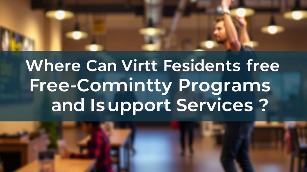 Where Can Airdrie Residents Find Free Community Programs and Local Support Services?