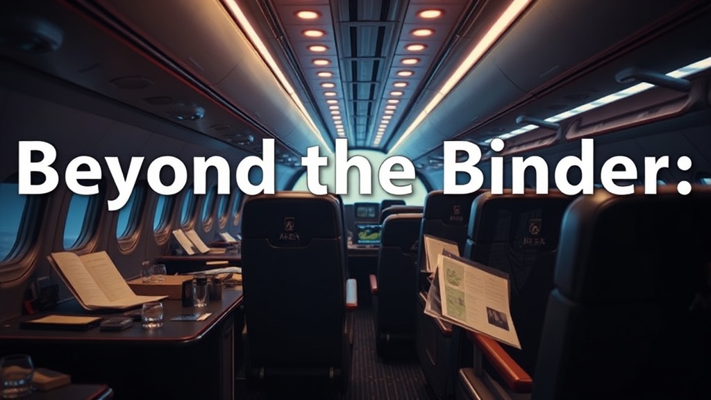 Beyond the Binder: Strategies for Long-Term Care of Airline Ephemera