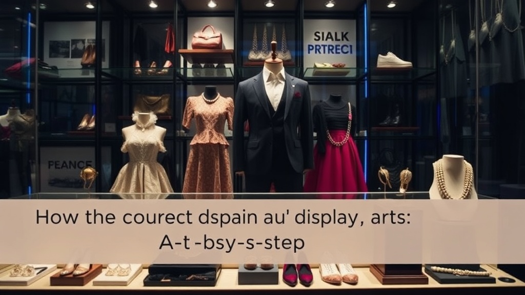 How to Curate and Display Fashion Collectibles: A Step-by-Step Guide