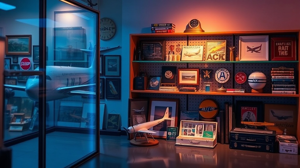 How to Store and Display Your Vintage Airline Memorabilia Collection