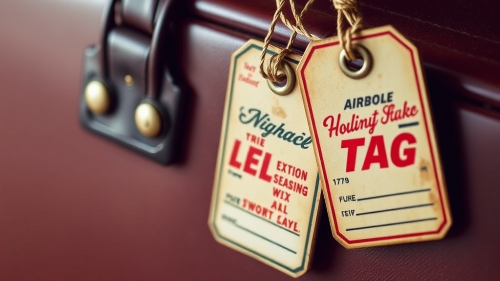Vintage Airline Luggage Tags: 7 Clues That Reveal Hidden Value