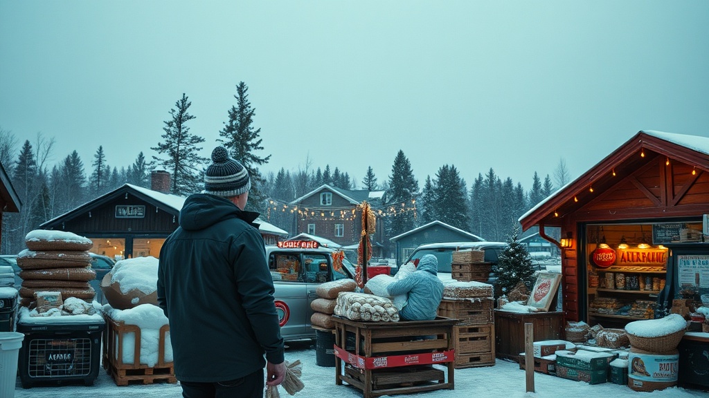 Where Locals in the Algonquin Park Area Get Their Winter Supplies