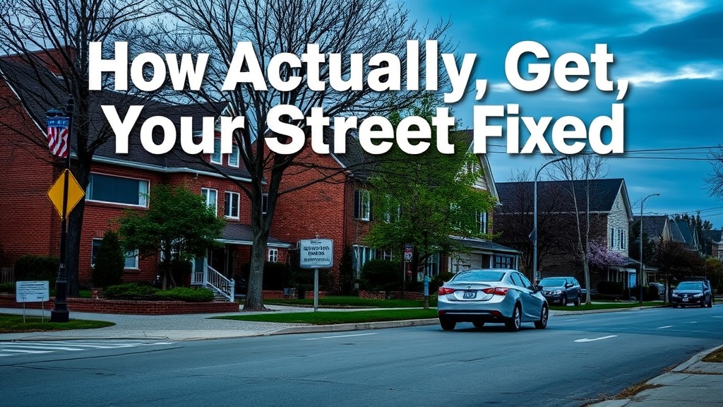 How to Actually Get Your Street Fixed in Amherstburg (It's Not Just Calling Town Hall)