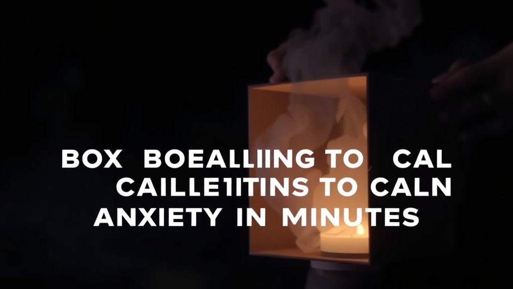 How to Use Box Breathing to Calm Anxiety in Minutes