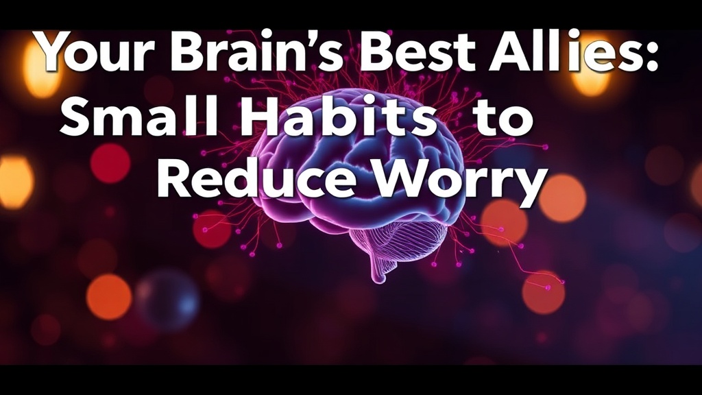 Your Brain's Best Allies: Small Habits to Reduce Worry