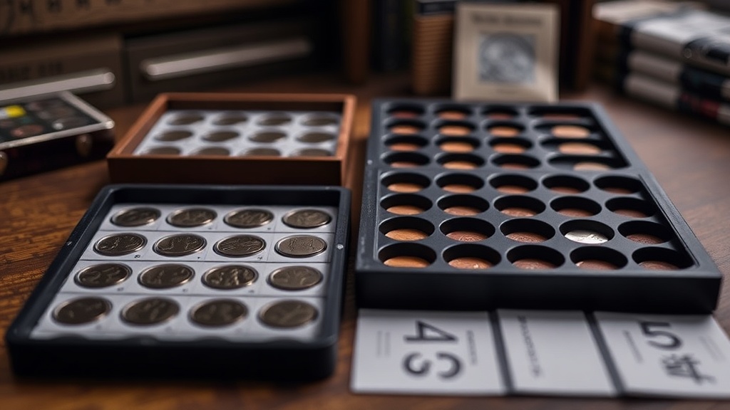 Organizing Your Collection with Custom Coin Trays and Dividers