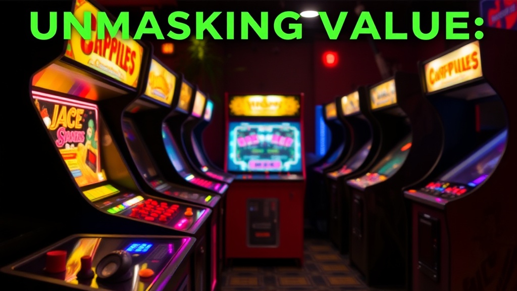 Unmasking Value: A Collector's Guide to Authentic Arcade Tokens