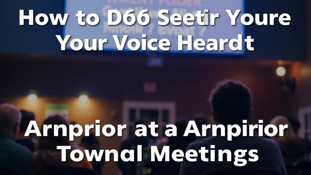 How to Get Your Voice Heard at Arnprior Town Council Meetings