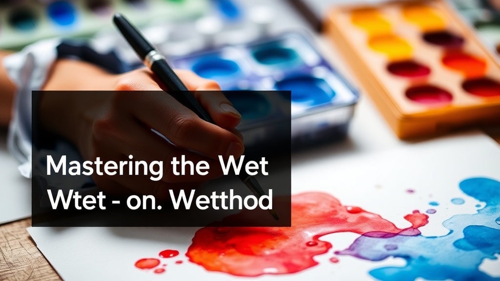 Watercolor Techniques for Beginners: Mastering the Wet-on-Wet Method