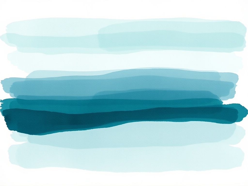 minimal art journal page using only one color tone layered in different shades, calming and cohesive