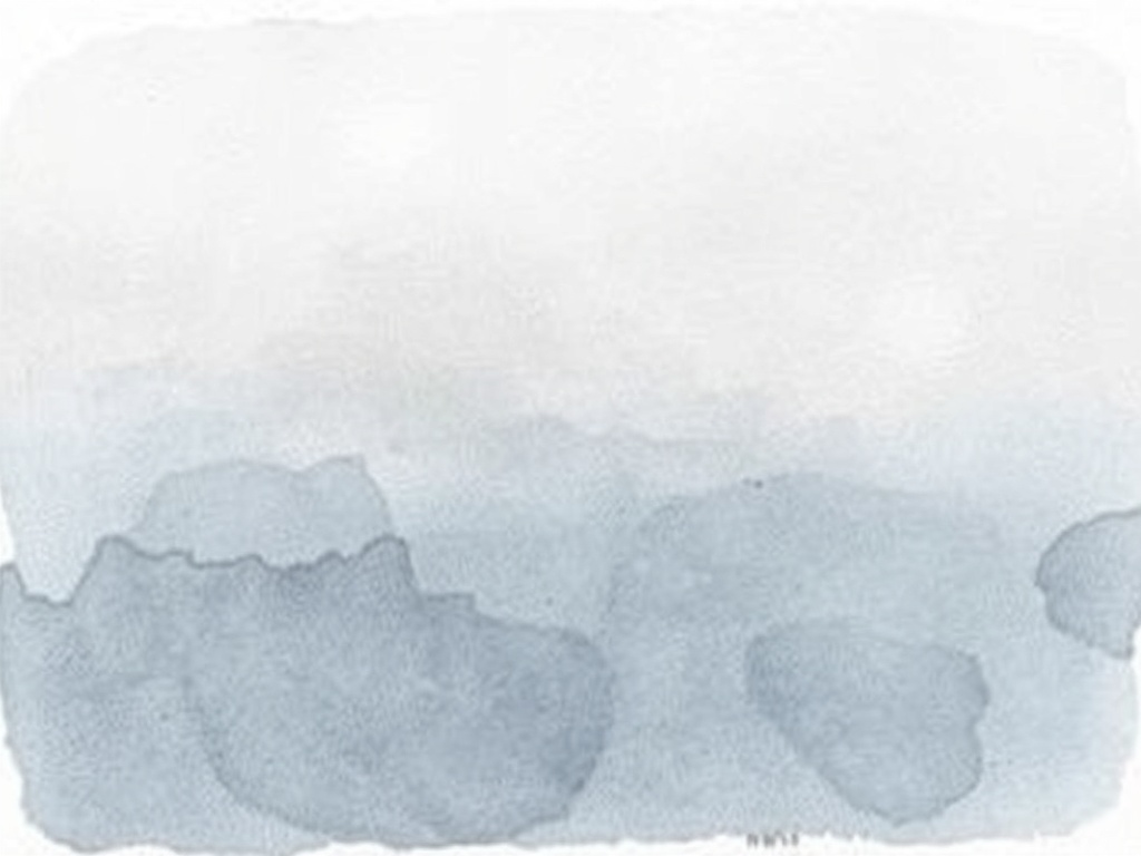 minimal watercolor wash in a single color tone across journal page, soft gradients, simple expressive brush strokes, peaceful composition