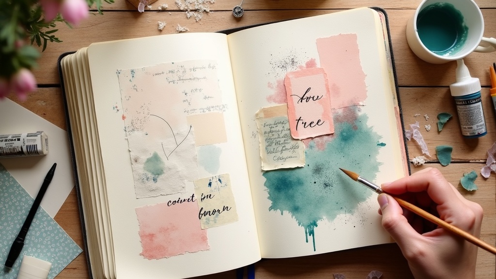 Art Journal With Me: An Hour of Making, Messing Up, and Finding Quiet