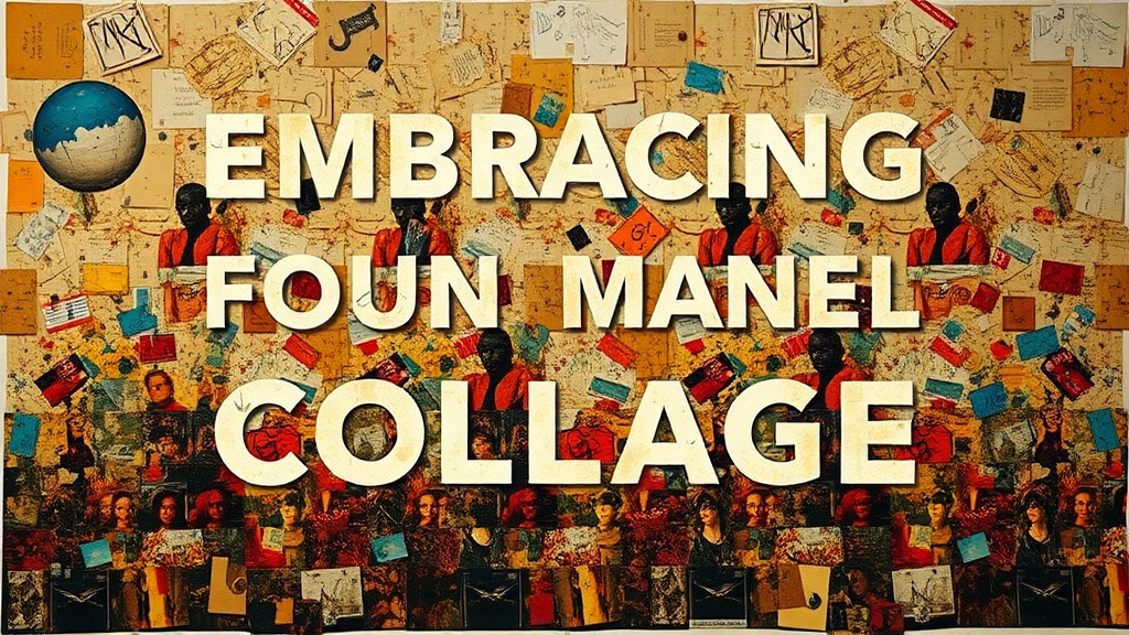 Embracing the Chaos of Found Material Collage