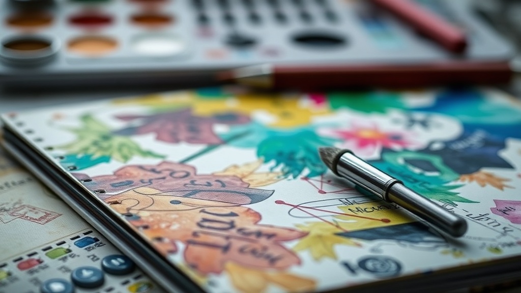 How to Use Mixed Media to Fix Your Sketchbook Pages