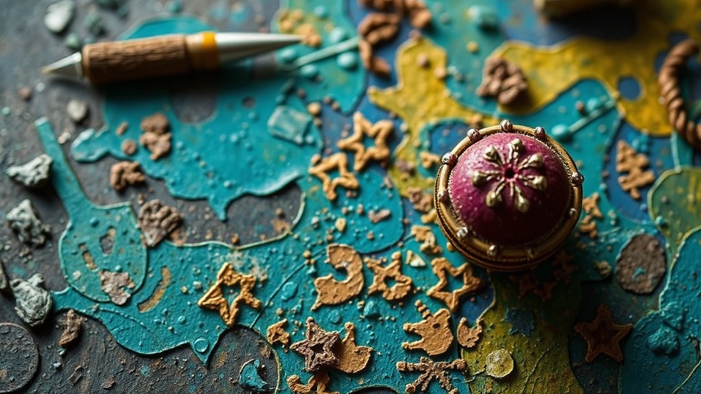 Turn Everyday Objects into Unique Texture Tools for Mixed Media