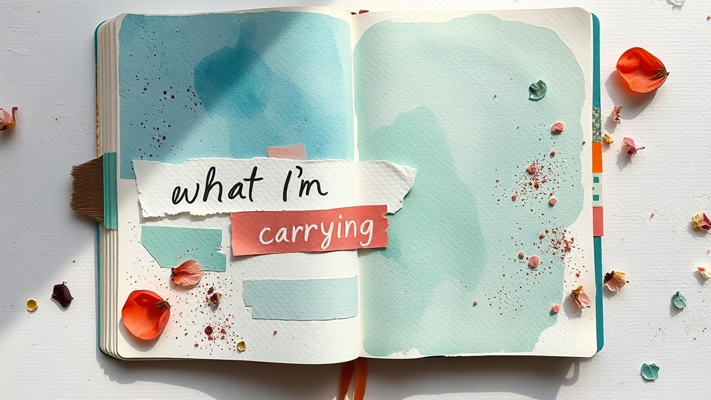 Weekly Art Journal Prompt: "What Are You Carrying?"