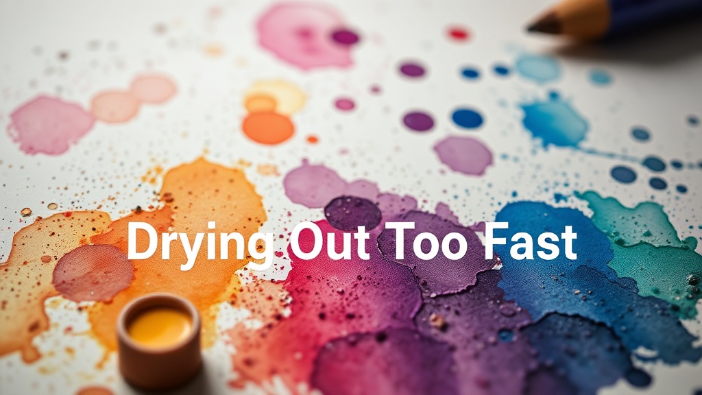 Why Your Watercolor Paints Are Drying Out Too Fast