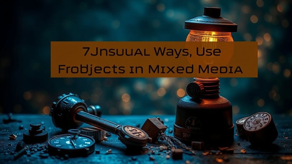 7 Unusual Ways to Use Found Objects in Mixed Media