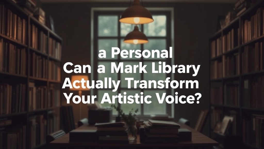 Can a Personal Mark Library Actually Transform Your Artistic Voice?