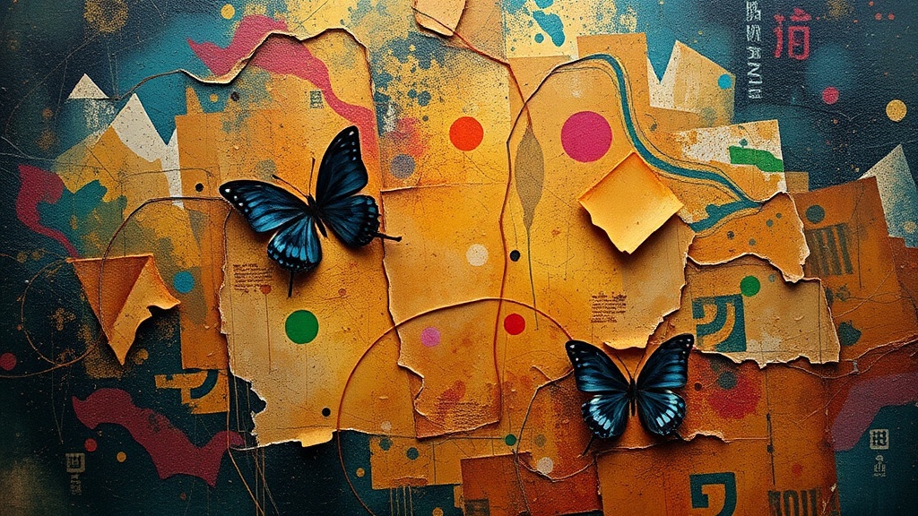 Creating Depth with Layered Mixed Media Textures