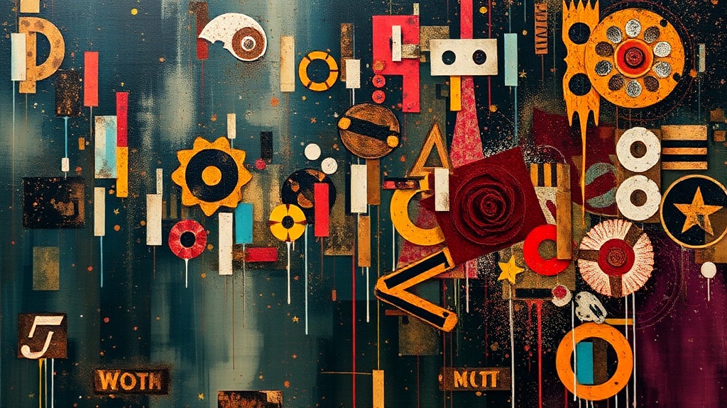 Finding Rhythm in the Messy Middle of Mixed Media