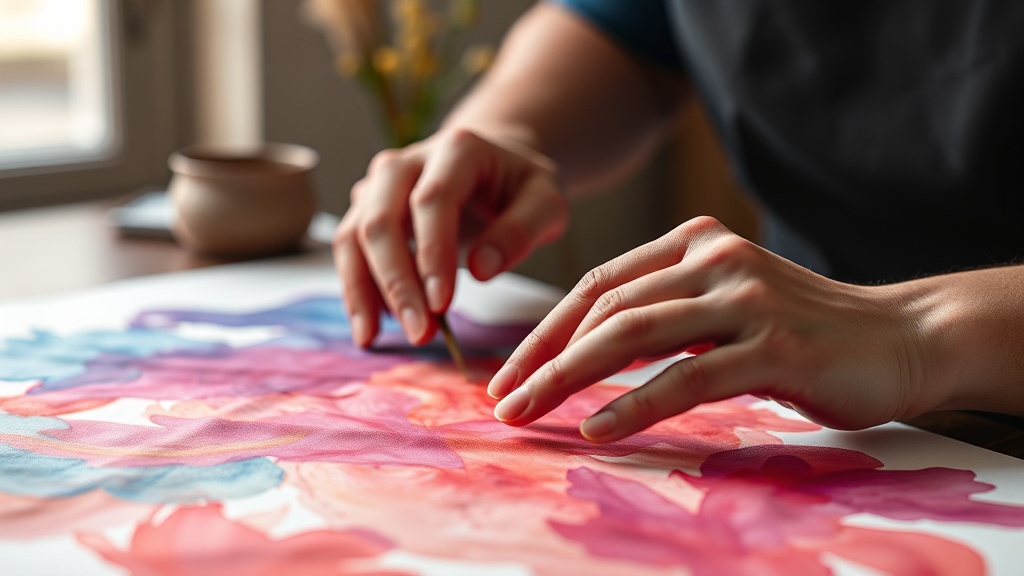 How to Make Your Own Hand-Dyed Watercolor Paper