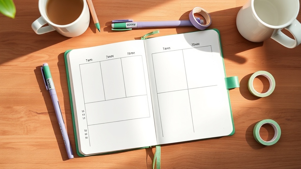 How to Set Up a Time-Blocked Weekly Spread That Actually Keeps You Organized