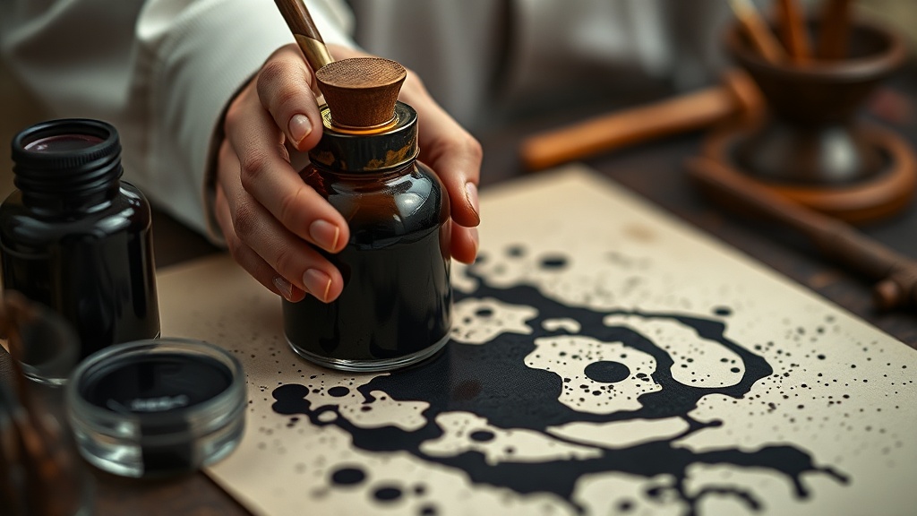 Ink & Alchemy: Hand-Crafting Your Own Sumi-e Style Black Inks