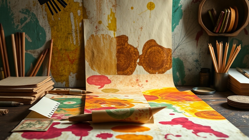 Selecting the Perfect Paper for Your Mixed Media Experiments