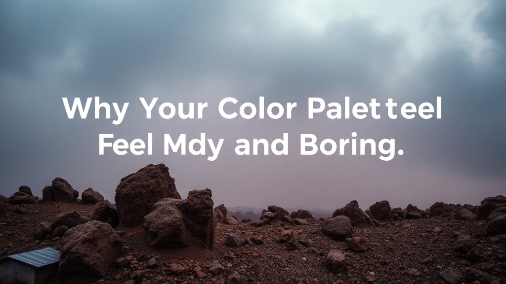 Why Your Color Palettes Feel Muddy and Boring