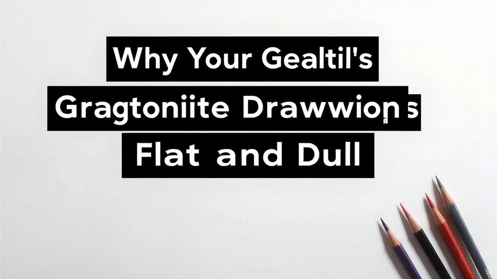 Why Your Graphite Drawings Look Flat and Dull