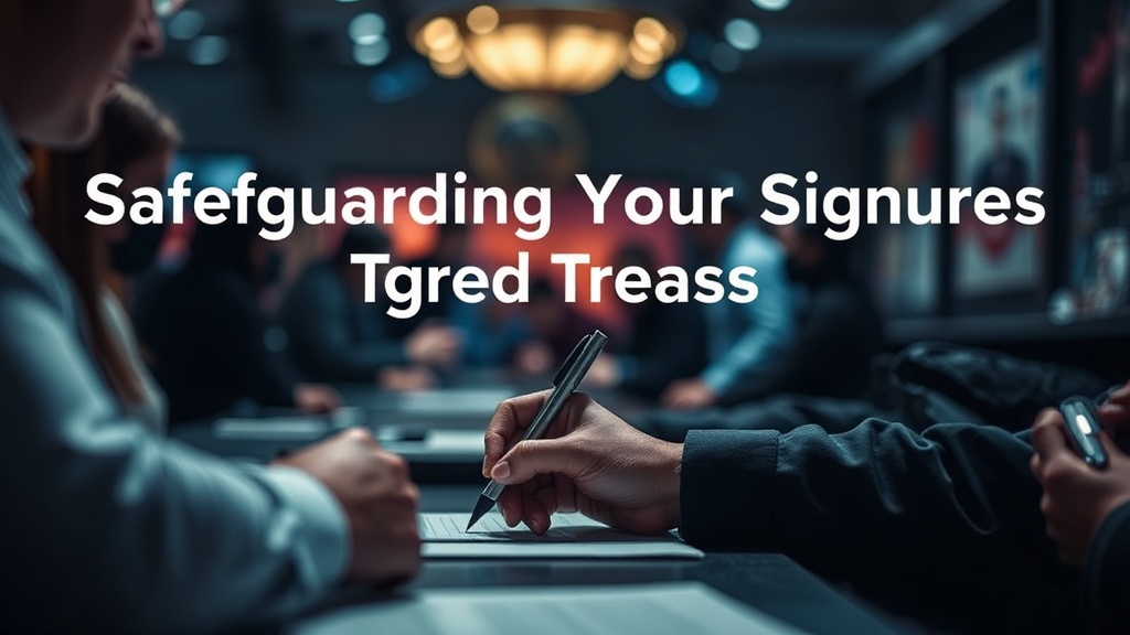 Safeguarding Your Signed Treasures: Best Practices for Handling New Autographs