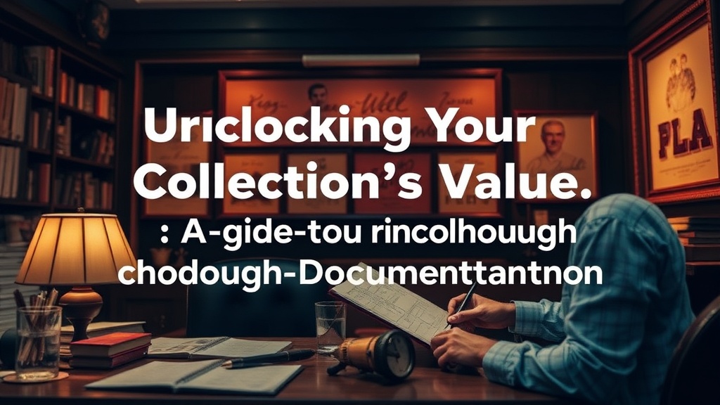 Unlocking Your Autograph Collection's Value: A Guide to Thorough Documentation
