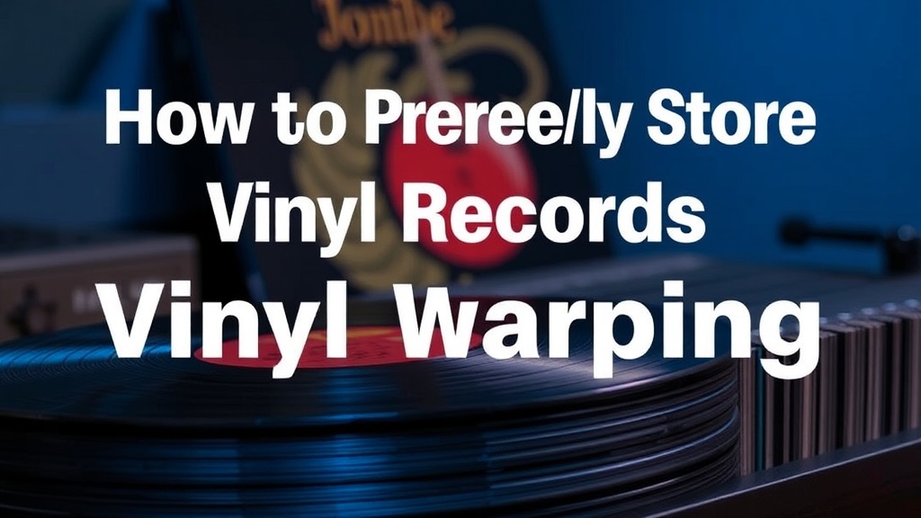 How to Properly Store Vinyl Records to Prevent Warping