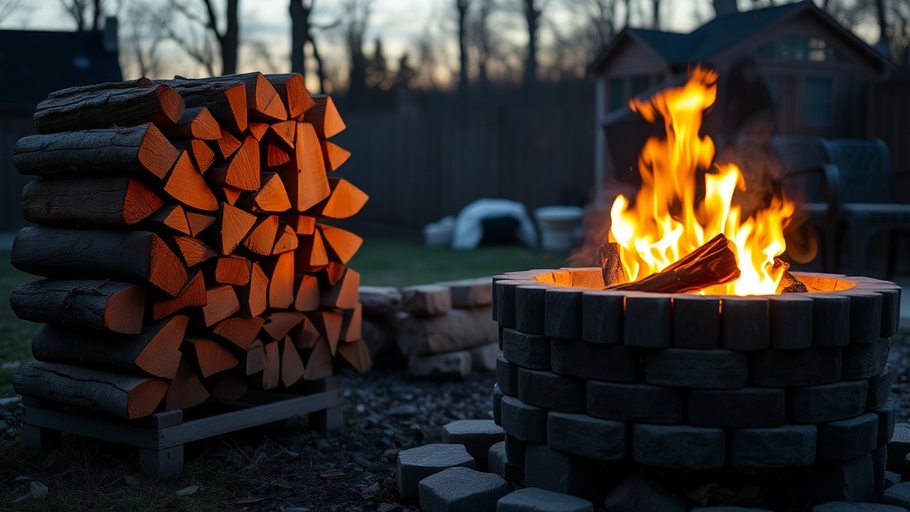 Best Firewood for Backyard Fire Pits (What Burns Best)