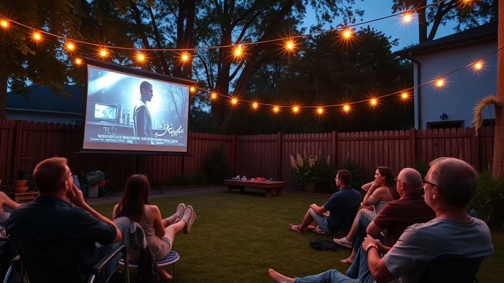 Best Outdoor Projectors for Backyard Movie Nights (What to Look For)
