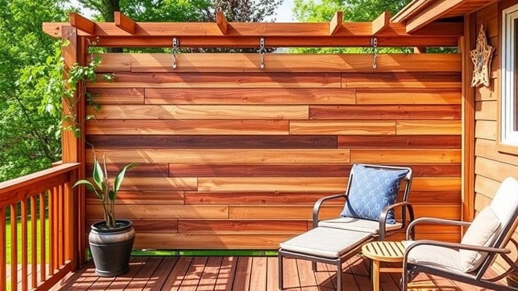 Building a Cedar Privacy Screen for Your Deck That Actually Blocks the View