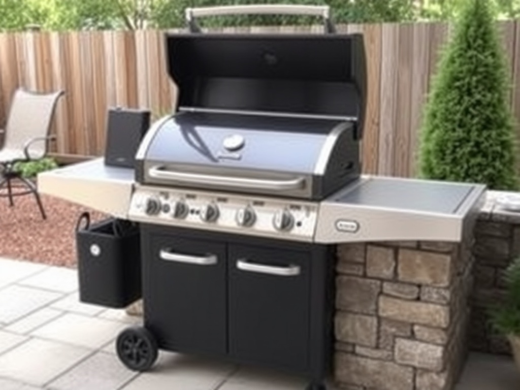 grill safety zone backyard