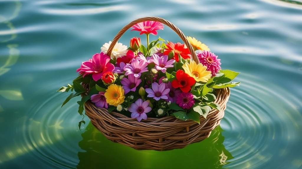 How to Build a DIY Floating Flower Basket