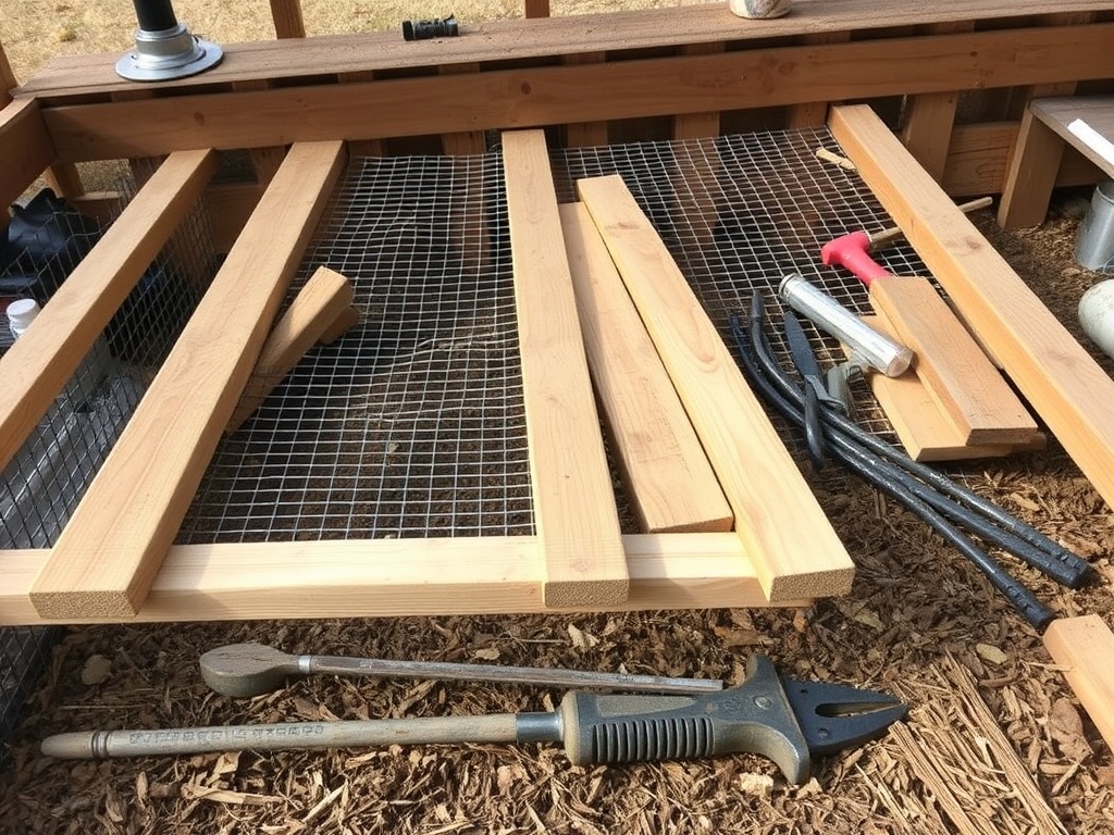 materials for chicken coop build
