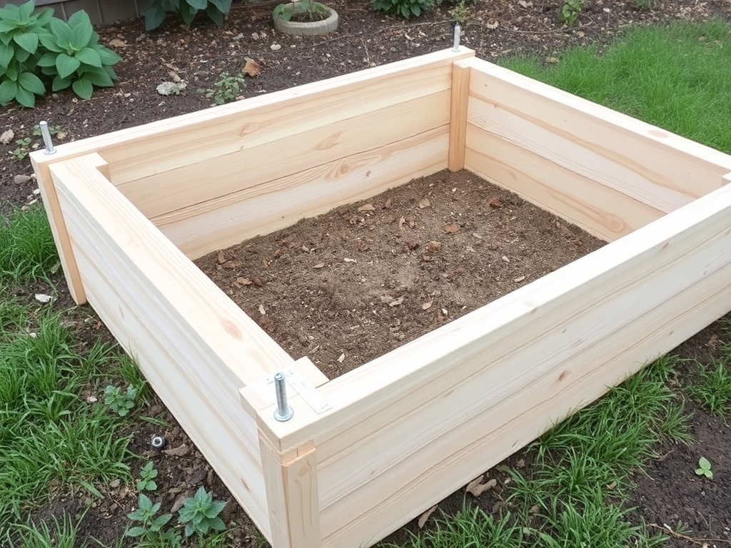 lumber for raised garden bed