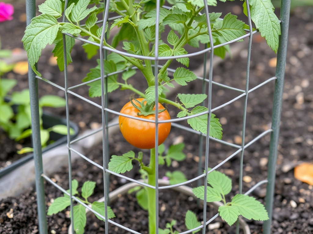 tomato cage support