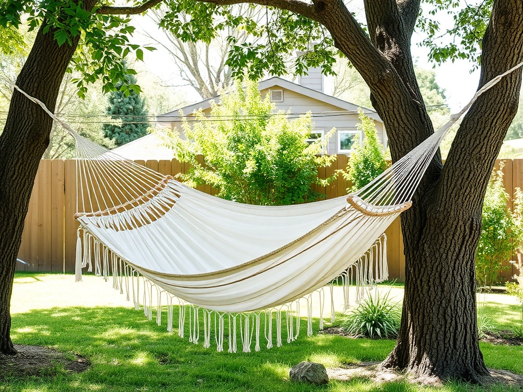 hammock between trees