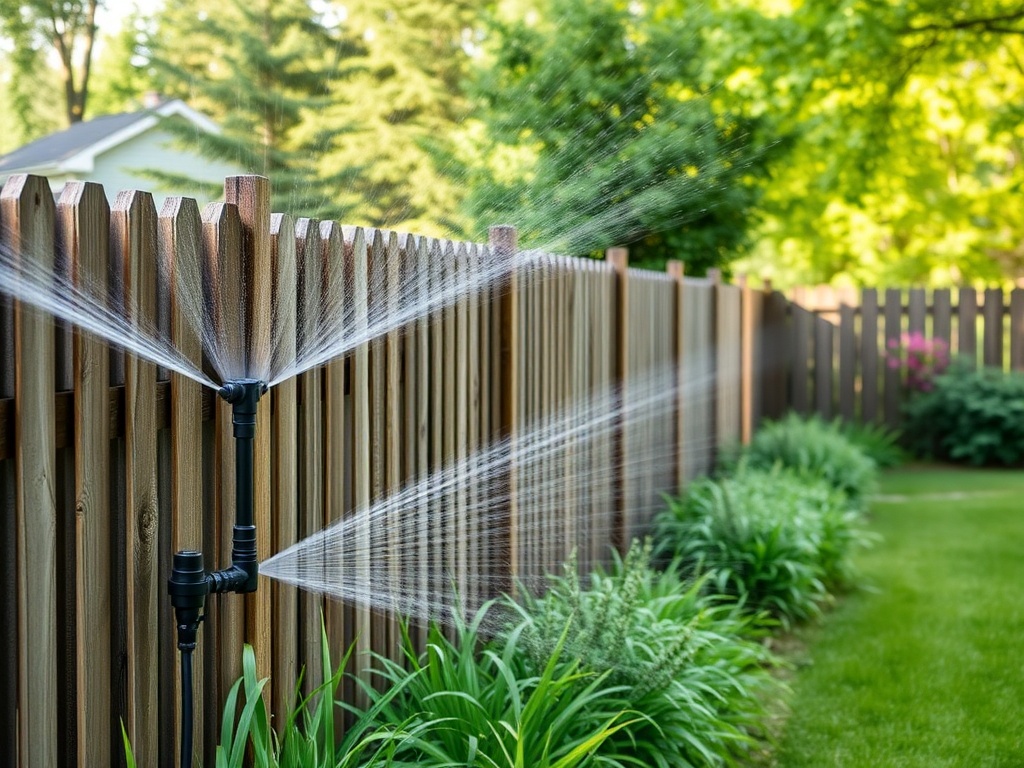 mosquito misting system backyard
