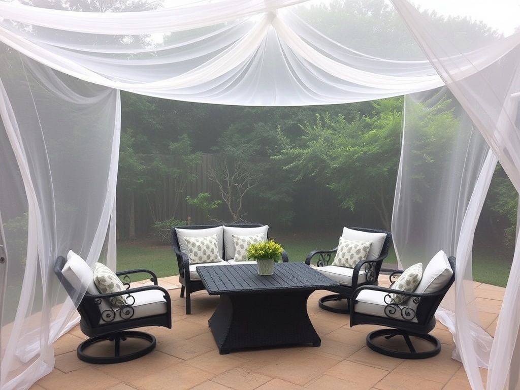 mosquito net patio