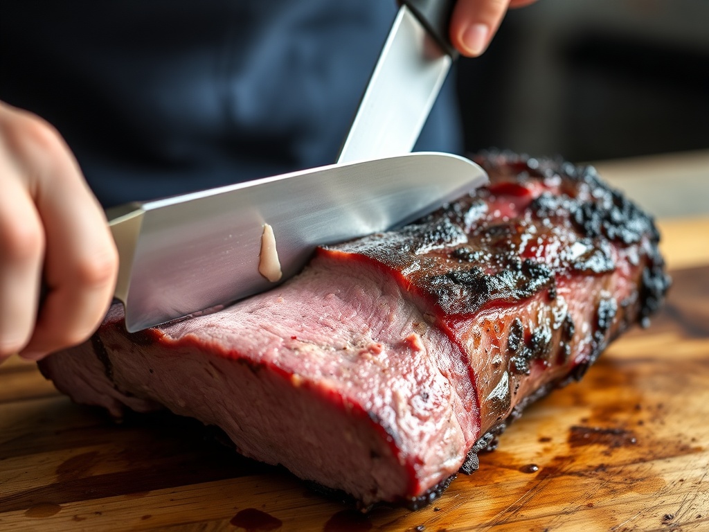 trimming brisket fat cap